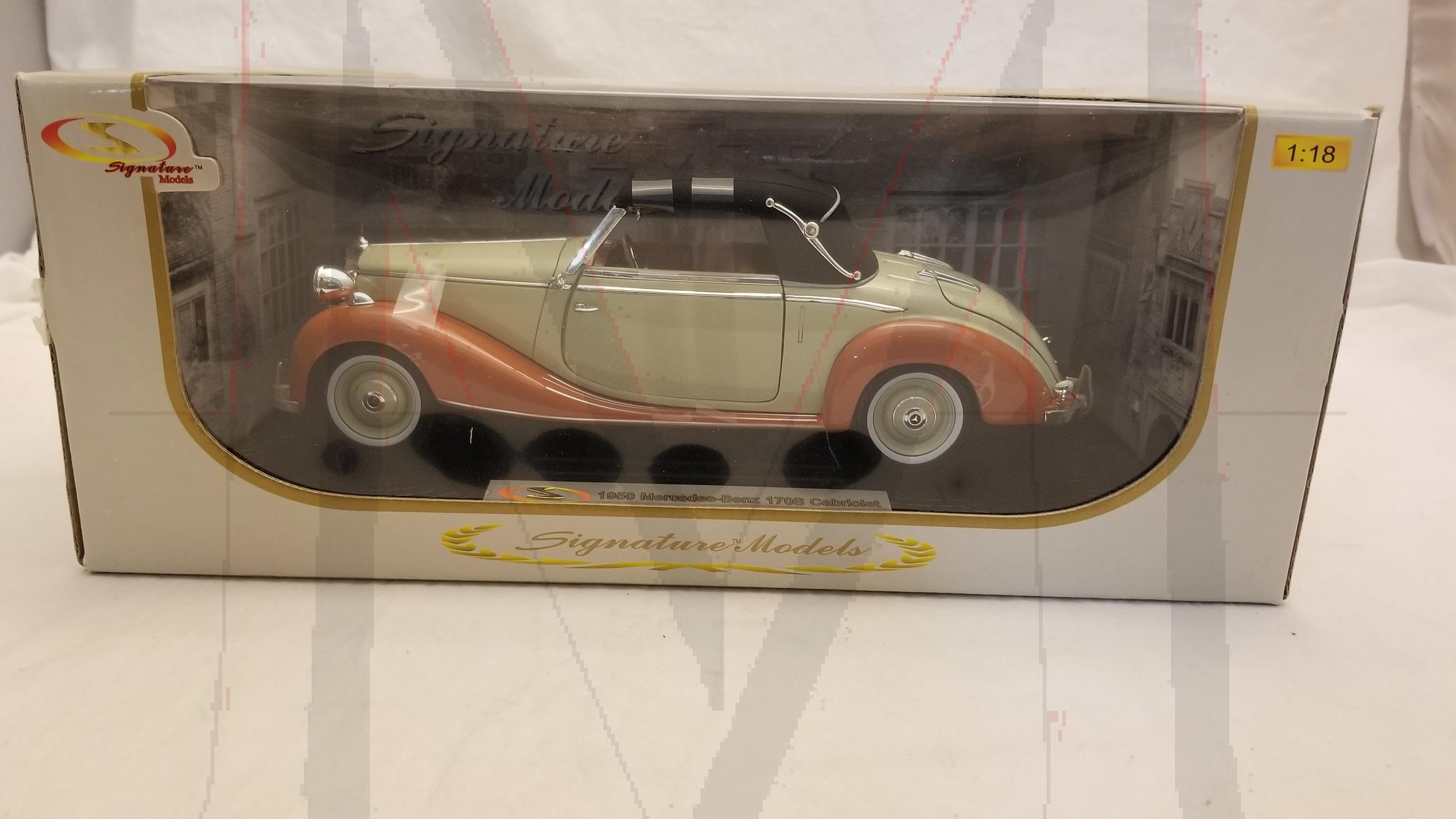 SIGNATURE MODEL 1/18 1950 170S CABRIOLET