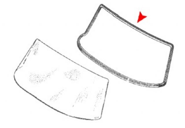 FRONT WINDSEILD SEAL