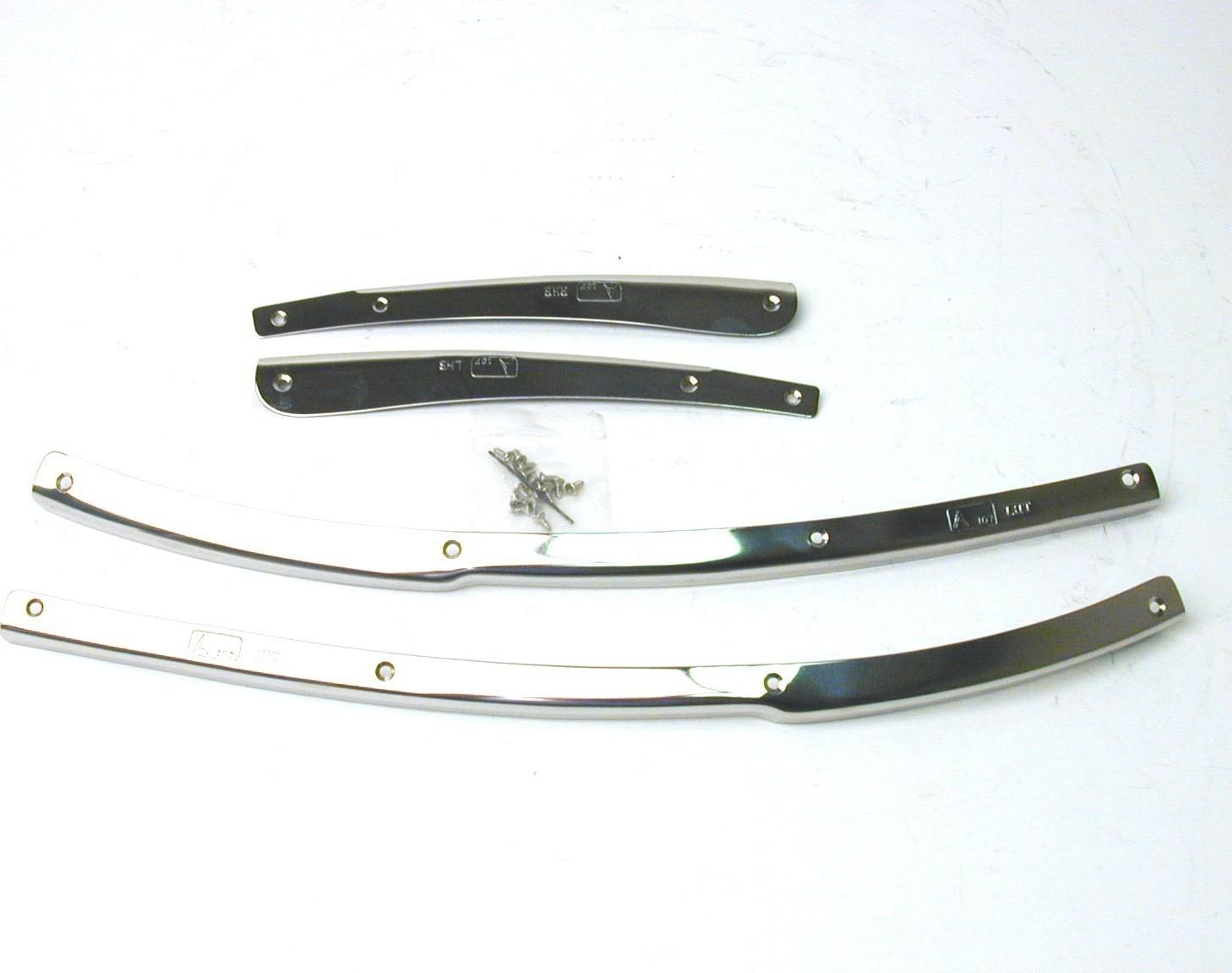 CHROME DOOR EDGE GUARD SET