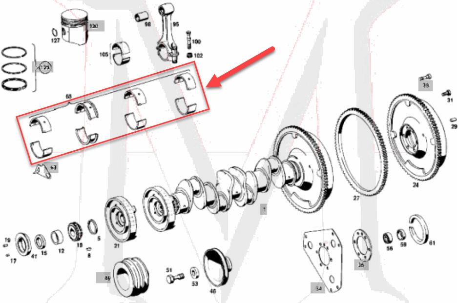 CRANKSHAFT BEARINGS