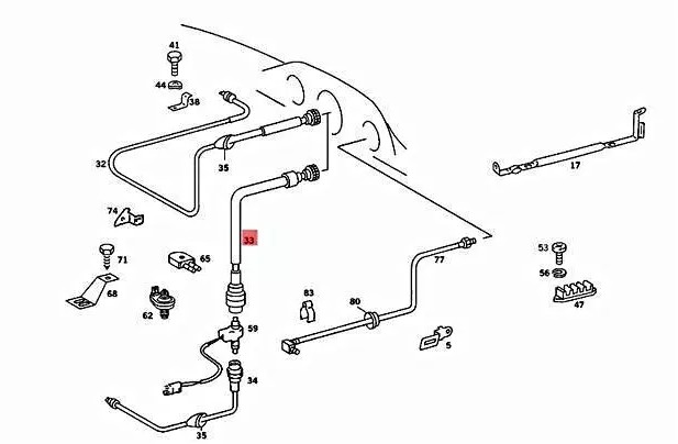 SPEEDOMETER CABLE