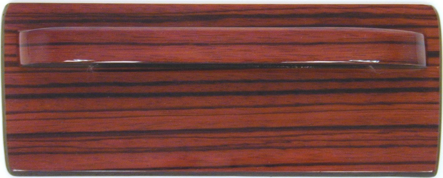 ZEBRANO WOOD ASH TRAY COVER